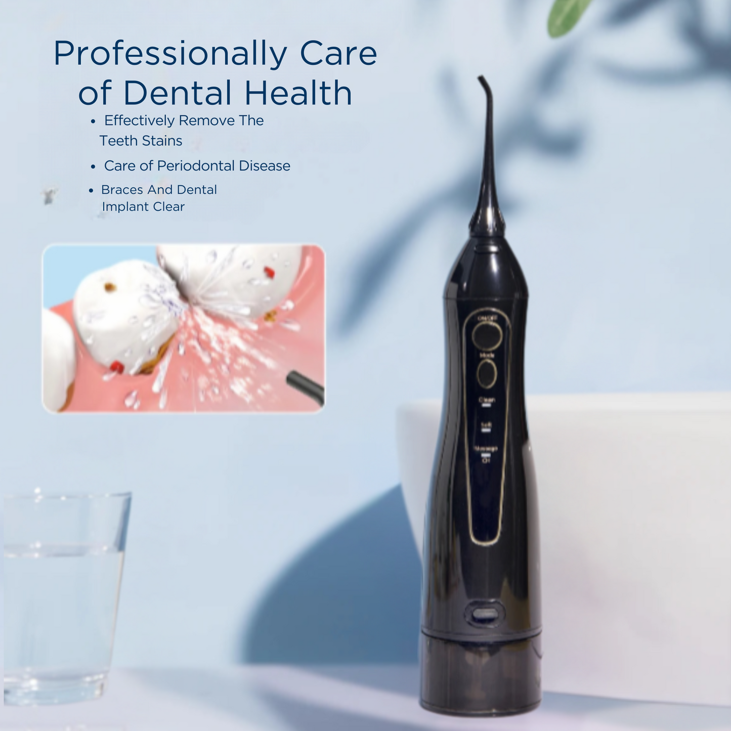 Portable Oral Irrigator for Whole Family