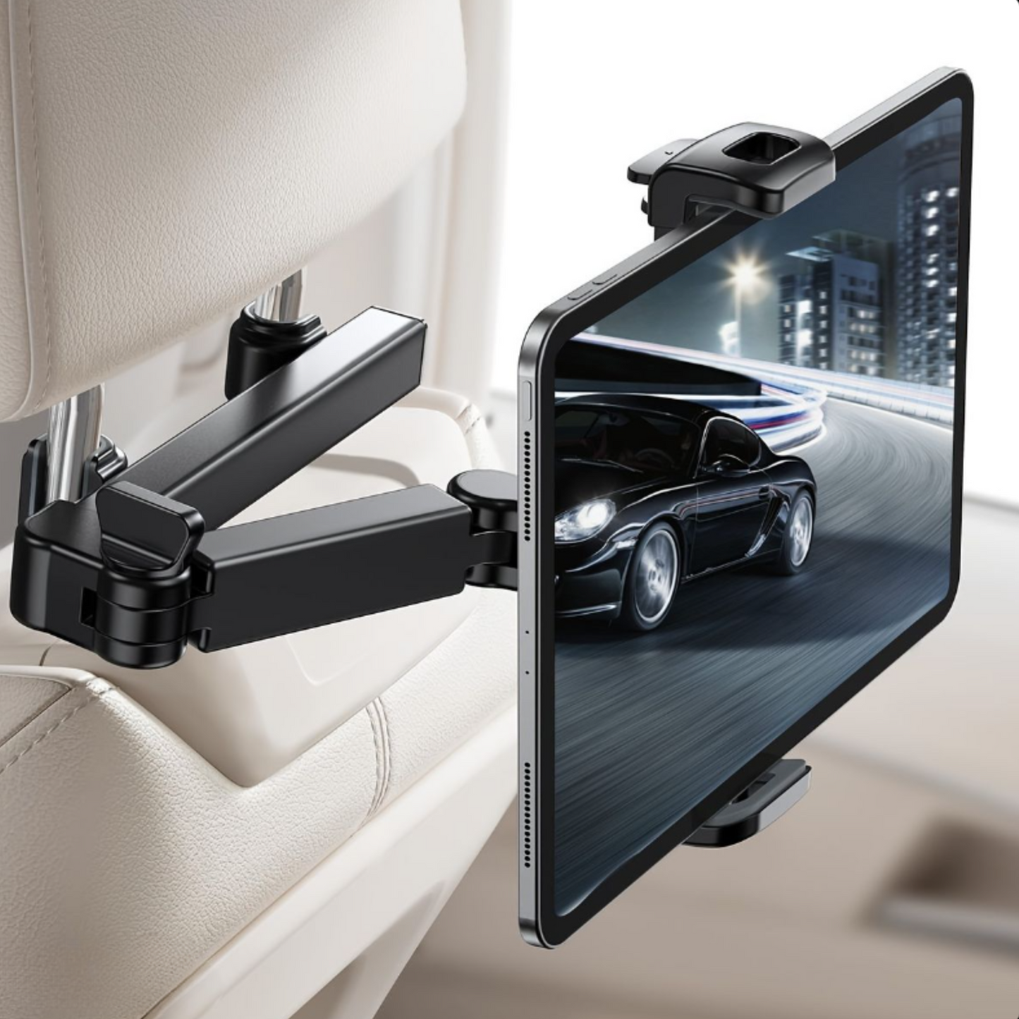 Car 360°Adjustable Tablet & Phone Holder Backseat