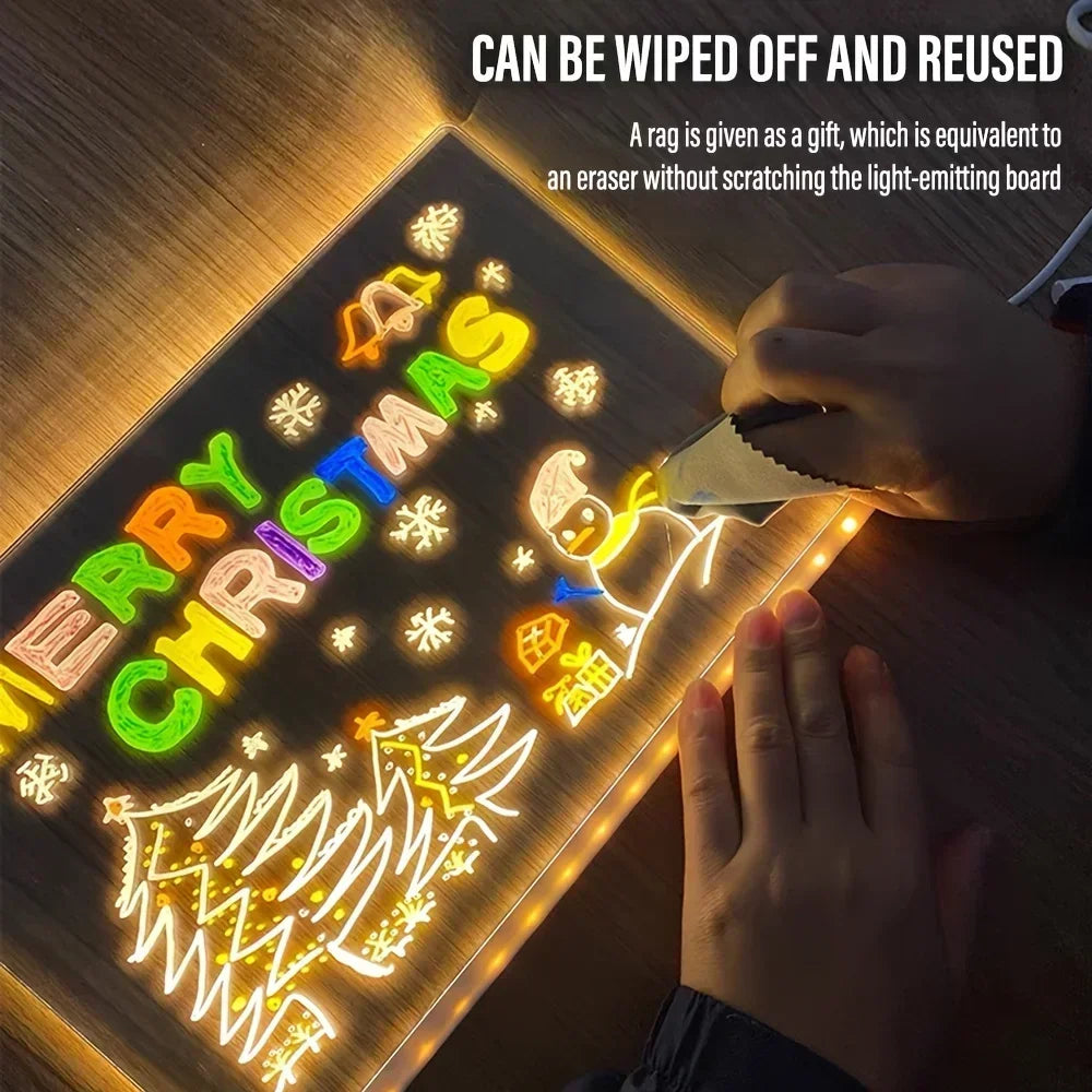 Glow & Scribble LED Art Board