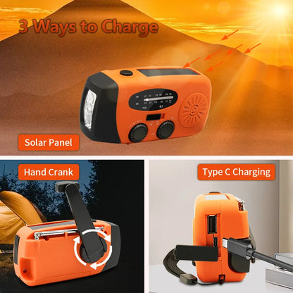 SolarPower Emergency Radio & Charger