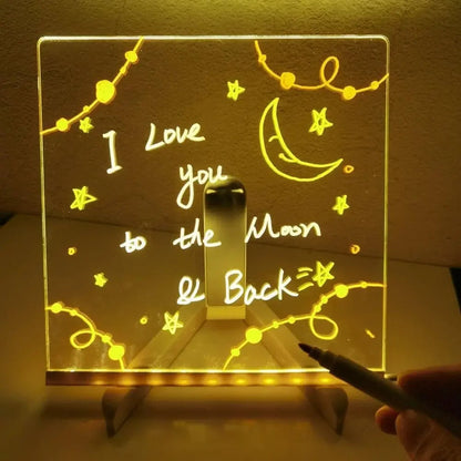 Glow & Scribble LED Art Board