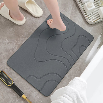 QuickDry Stone Bath Mat