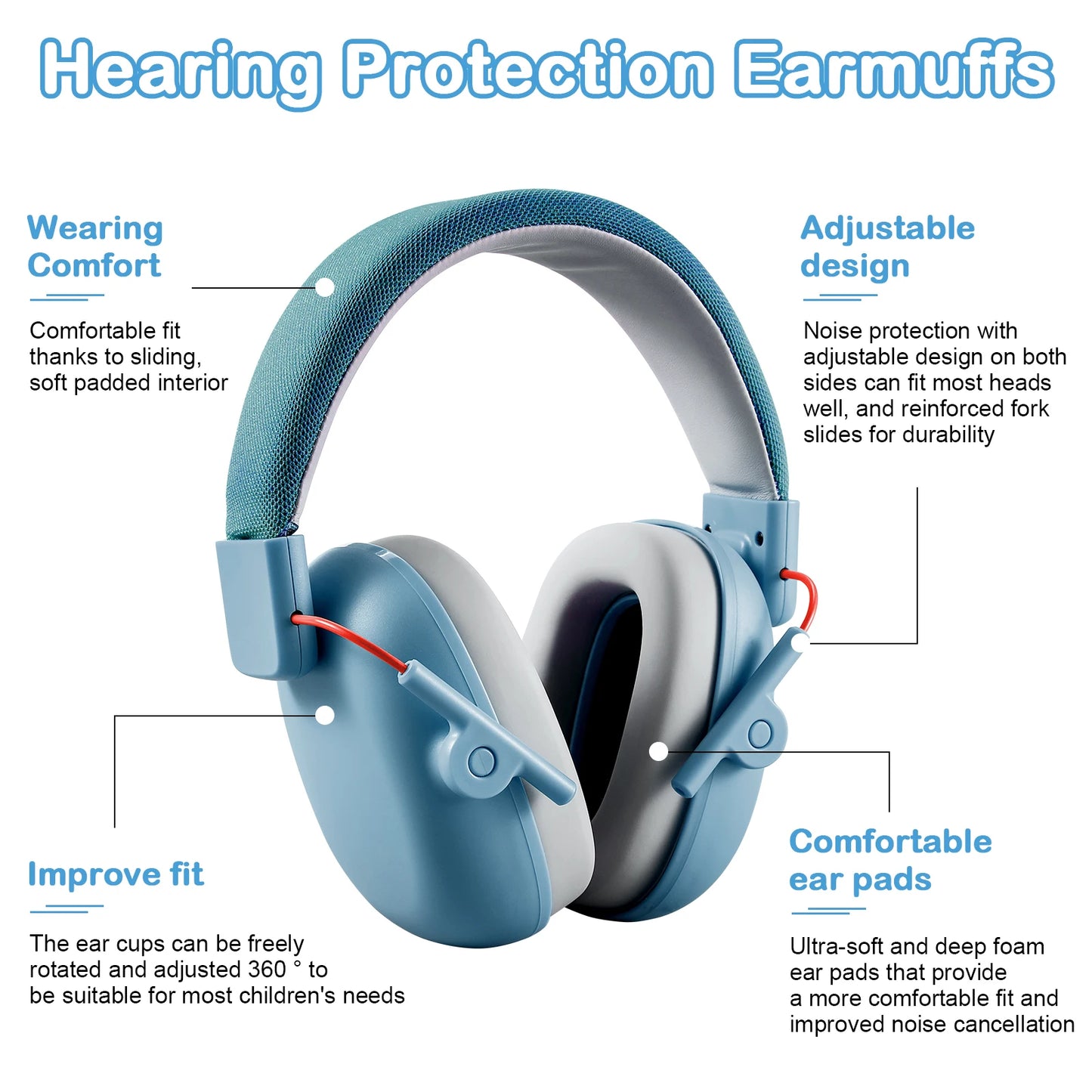 YHKema Noise Reduction Earmuffs