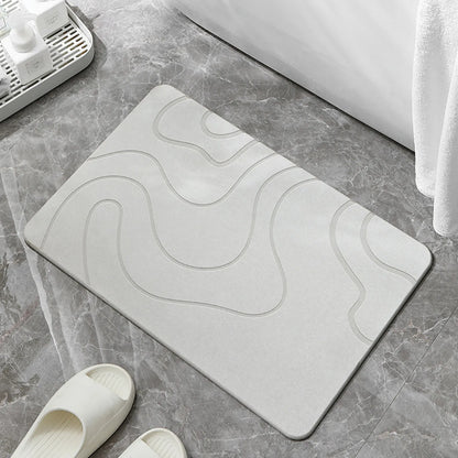 QuickDry Stone Bath Mat