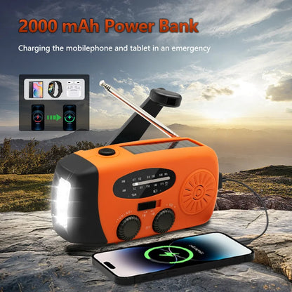 SolarPower Emergency Radio & Charger