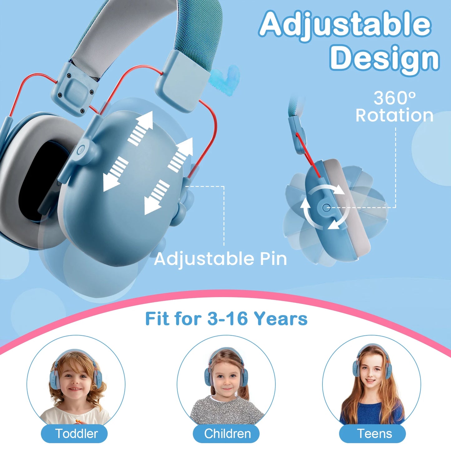 YHKema Noise Reduction Earmuffs