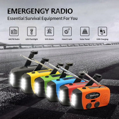 SolarPower Emergency Radio & Charger