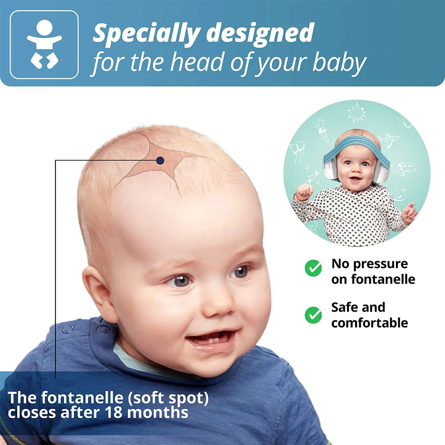 CalmTots Baby Noise Canceling Headphones