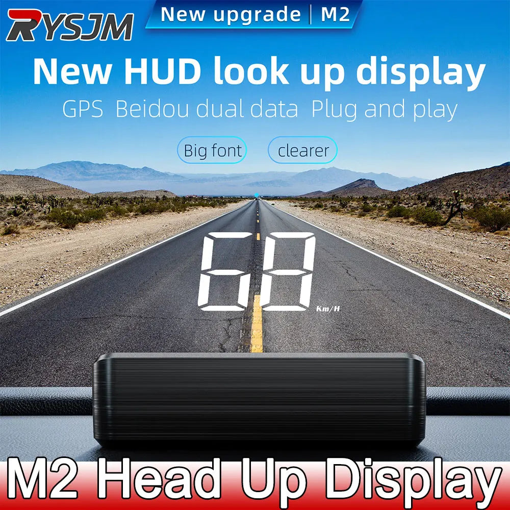 GPS HD Car Speedometer Projector